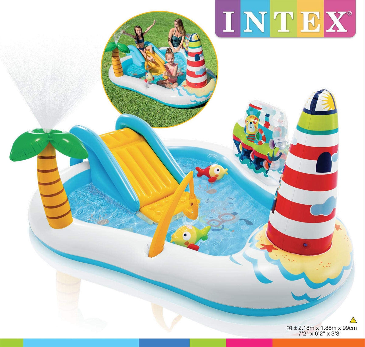 INTEX Pool 57162 Fishing Fun Play Center