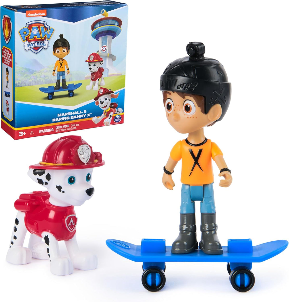 PAW PATROL Toy Marshall & Daring Danny X Figures Set