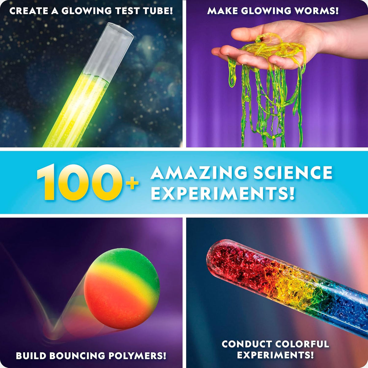 NATIONAL GEOGRAPHIC Toy Amazing Chemistry Set 100 Experiments