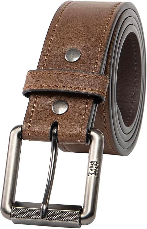 LEE Men Belt Classic Casual Brown