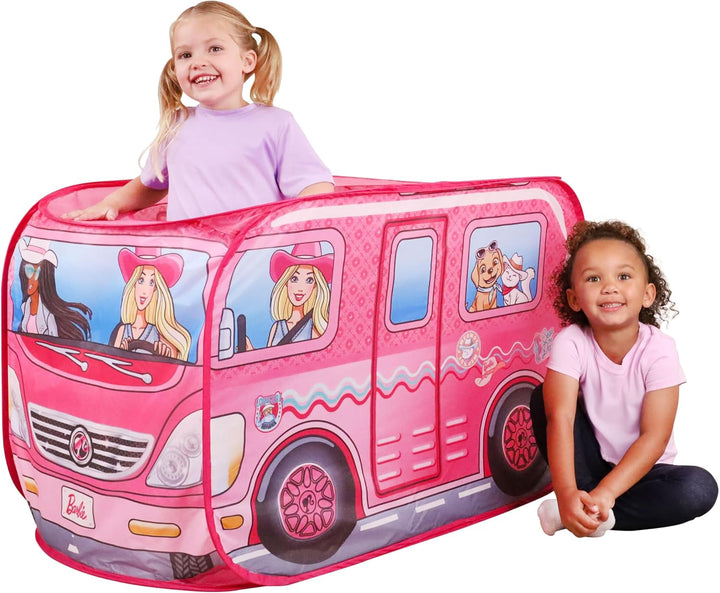 BARBIE Toy Coastal Cowgirl Camper POP-UP Play Tent