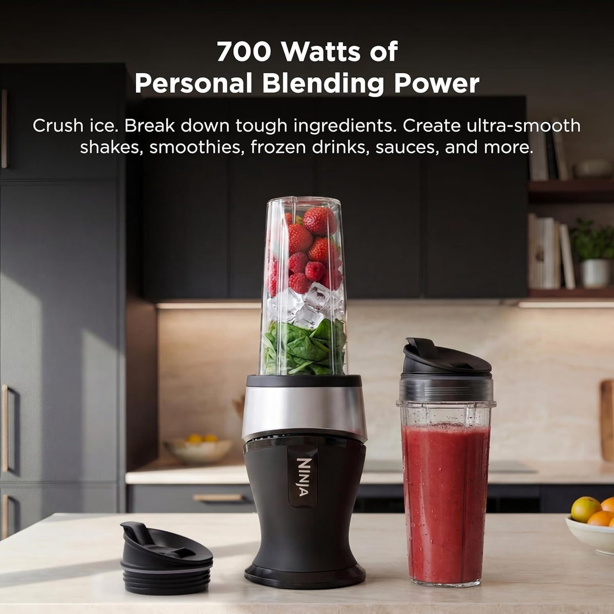 NINJA Blender Fit Compact 700W Black QB3001SS