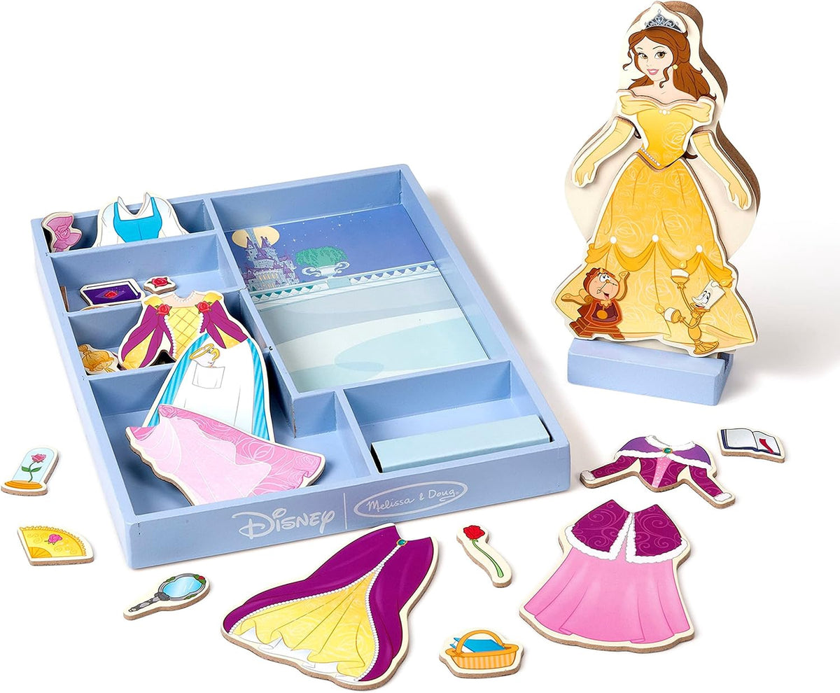 MELISSA & DOUG Toy Disney Belle Magnetic Set 30PCS
