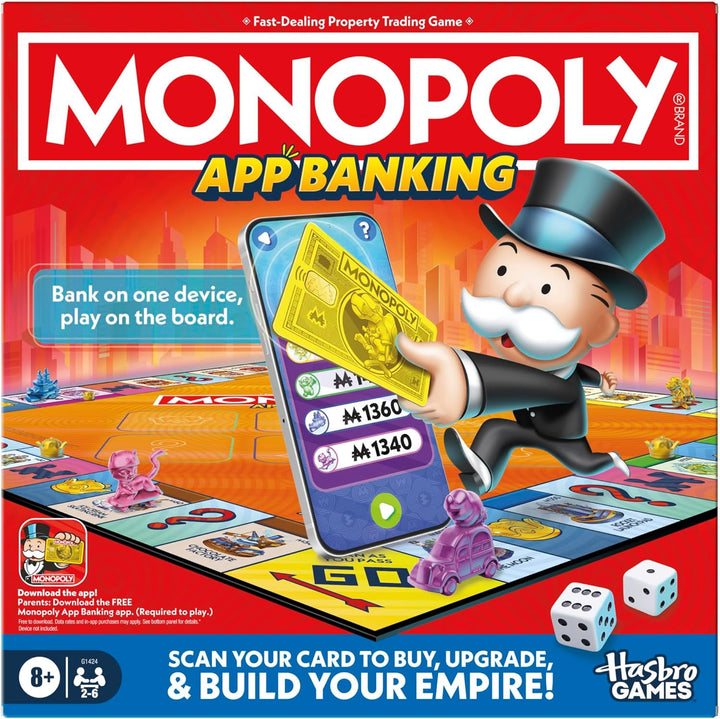 HASBRO Game Monopoly App Banking