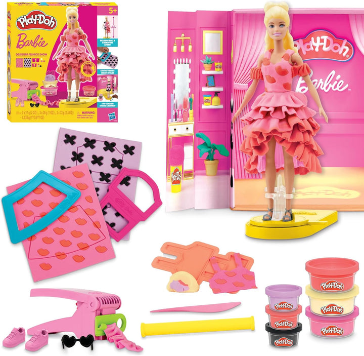 PLAY-DOH Toy Barbie Designer Fashion Show Set
