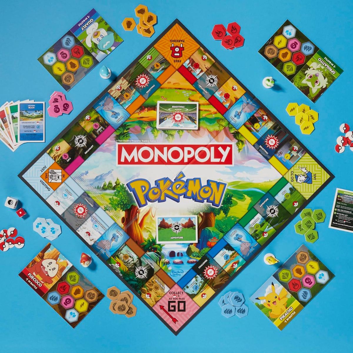 HASBRO Game Monopoly Pokémon