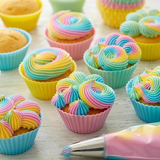 WILTON Baking Icing Color Gel Food Colors 4PCS 1.2FL OZ 35ML 601-5582
