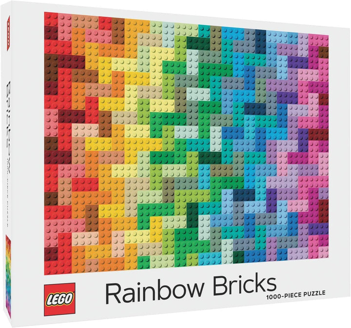 LEGO Toy Rainbow Bricks Jigsaw Puzzle 1000PC