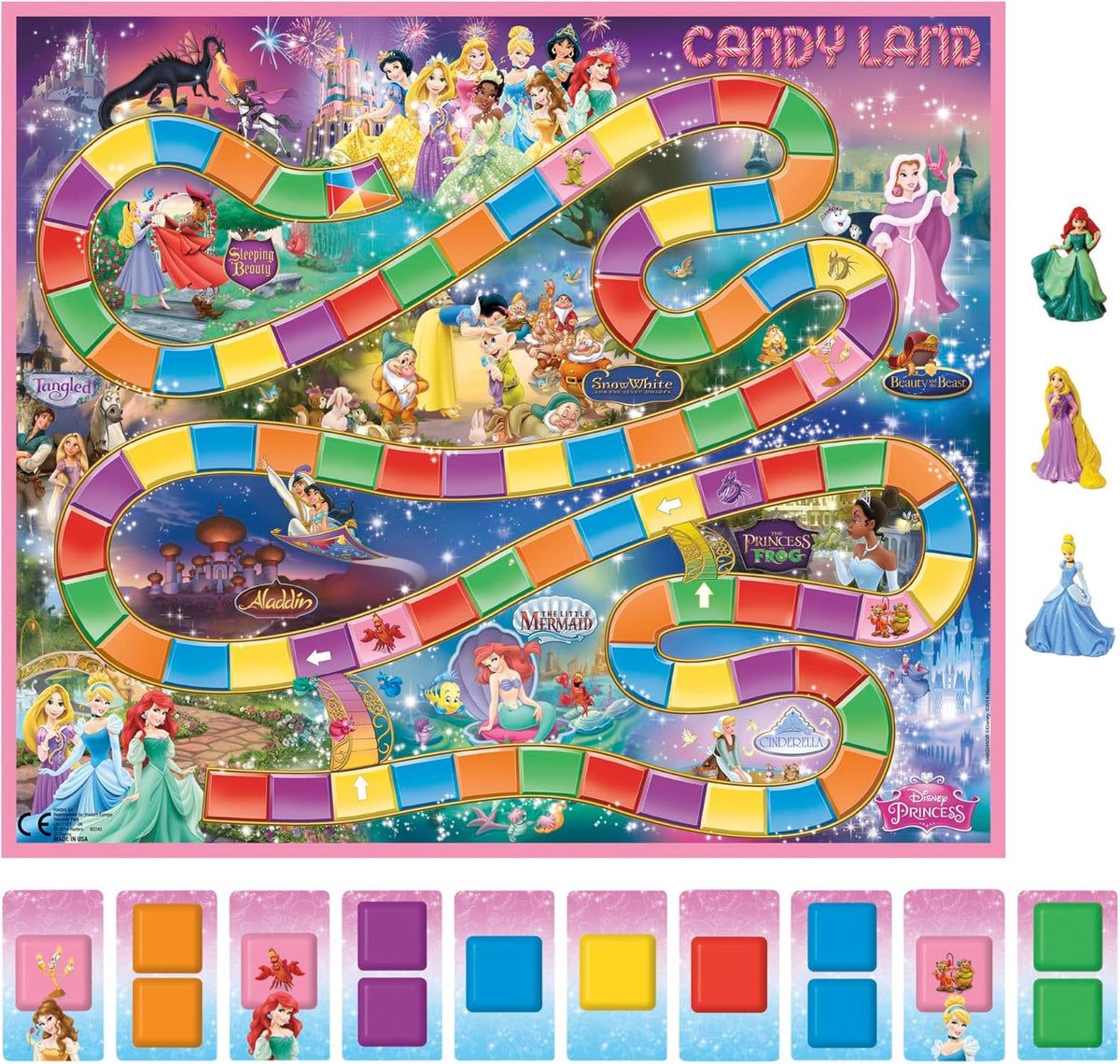 HASBRO Game Candy Land Disney Princess Edition