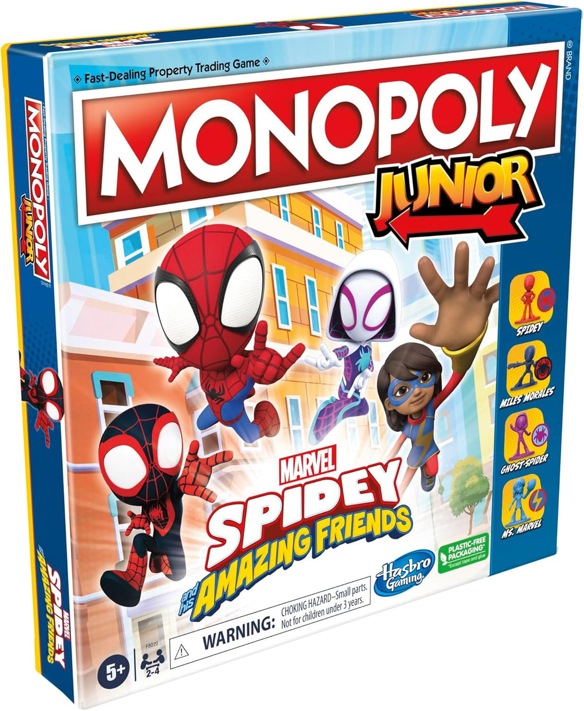 HASBRO Game Monopoly Junior Marvel Spidey & His Amazing Friends