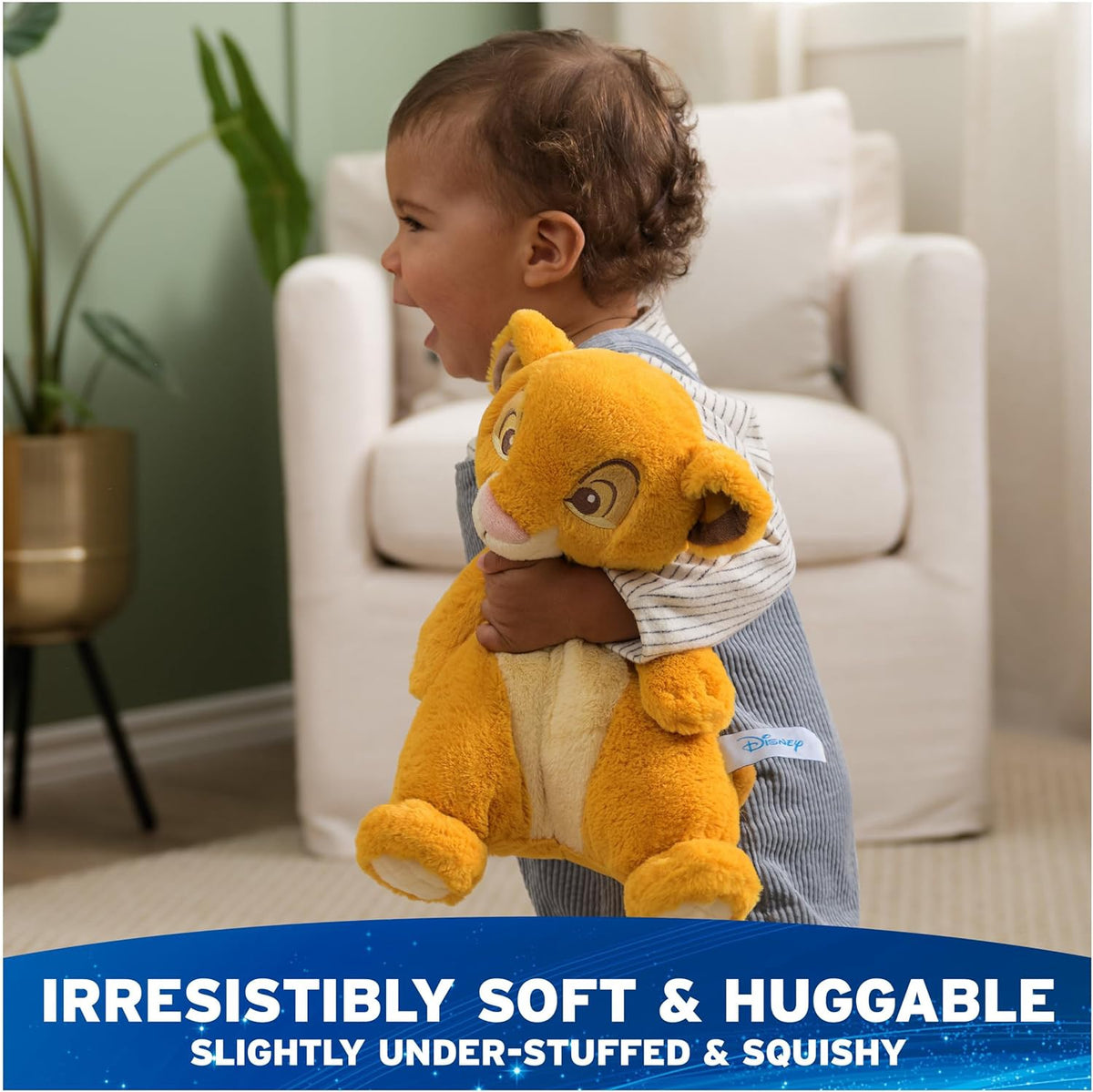DISNEY Toy Gund Official Simba / Nala Oh So Snuggly Plush