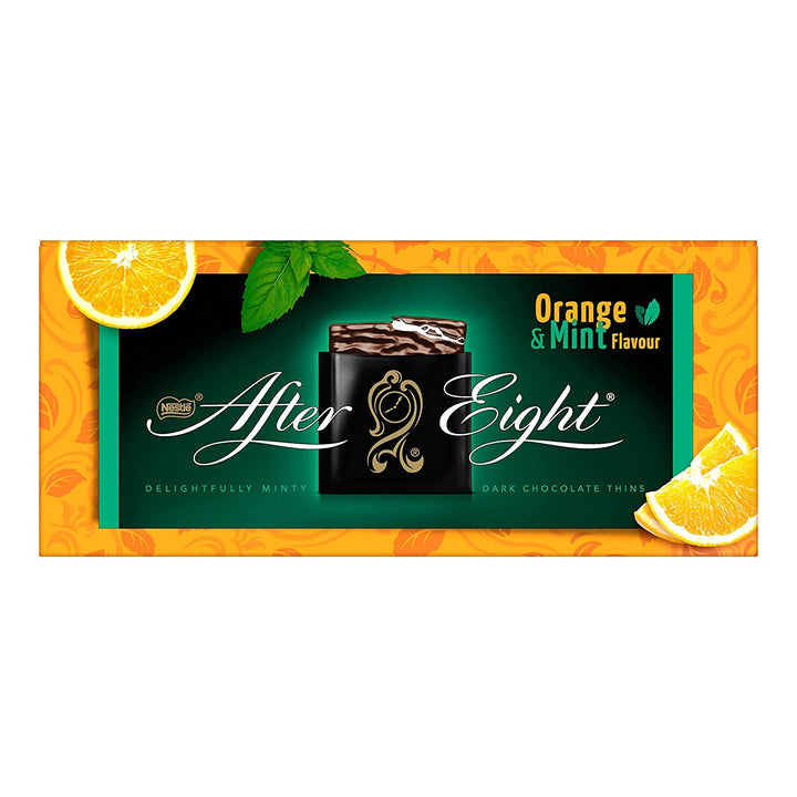 NESTLE Chocolate After Eight Menthe Orange Dark Mint Thins Fines Menthes Noires 200G