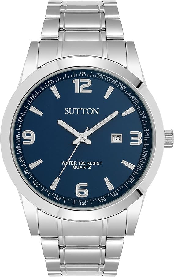 SUTTON BY ARMITRON Watch Men Date Function Bracelet