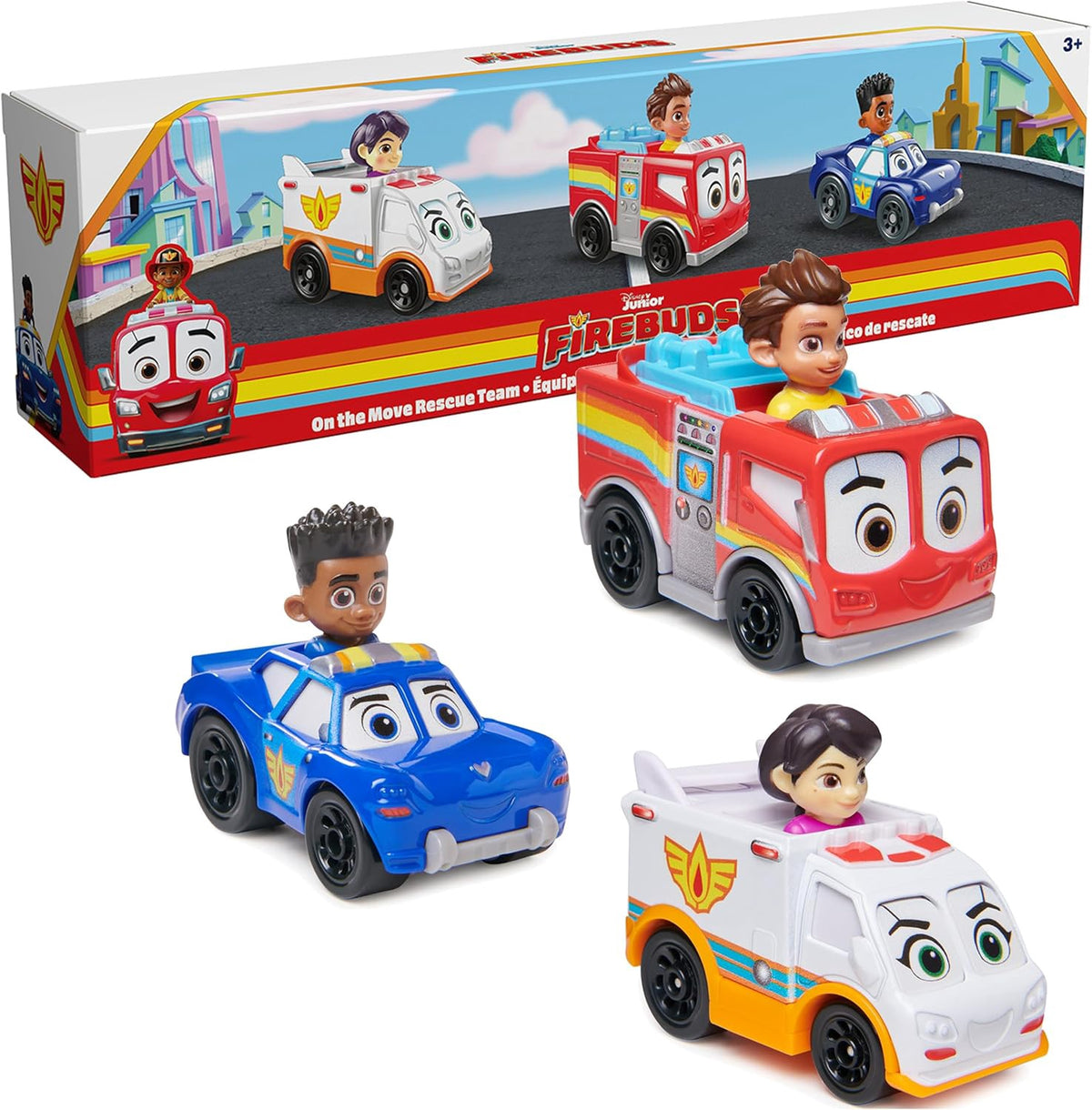 DISNEY Toy Junior Firebuds Rescue Team