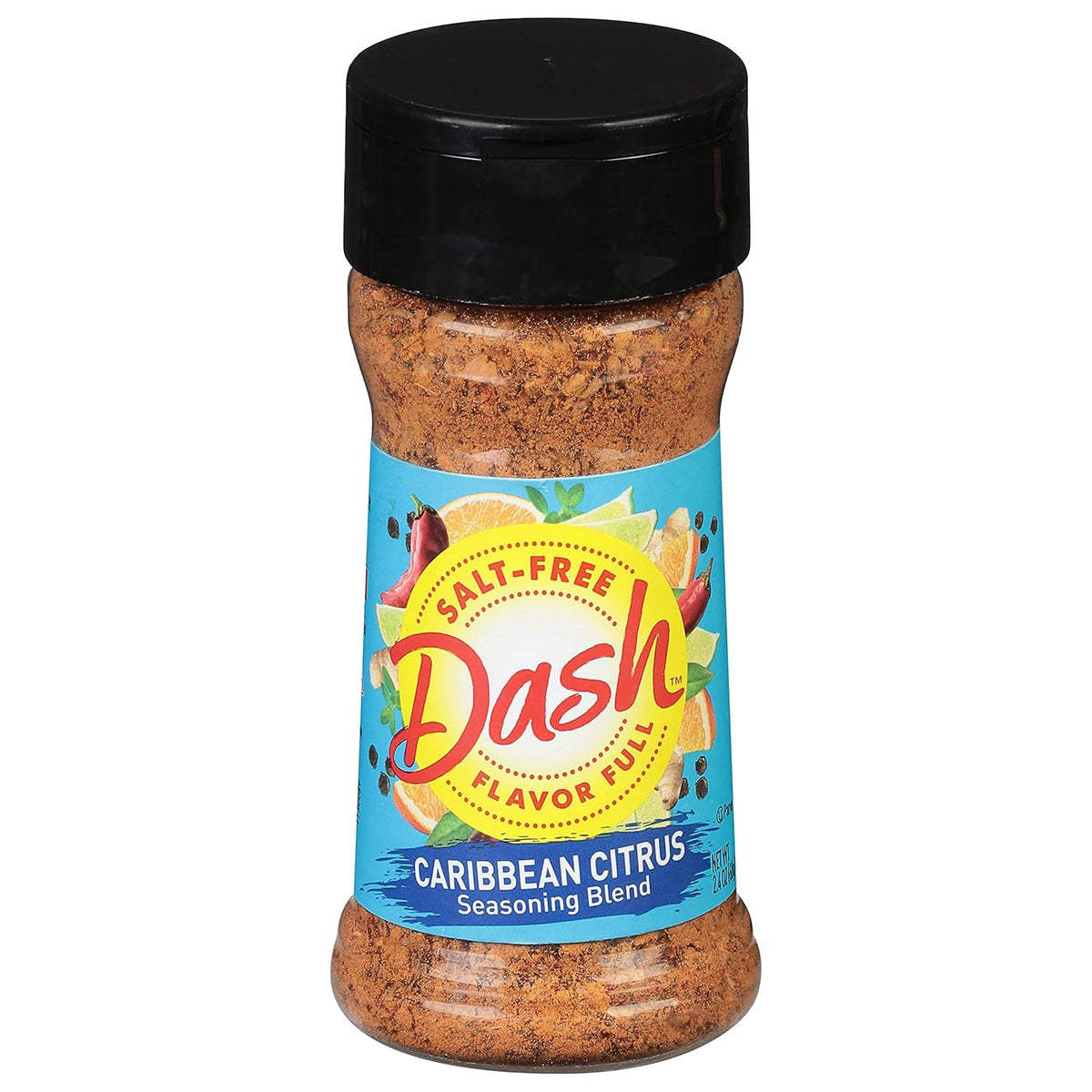 MRS DASH Caribbean Citrus Salt Free Seasoning Blend 2.4OZ 68G