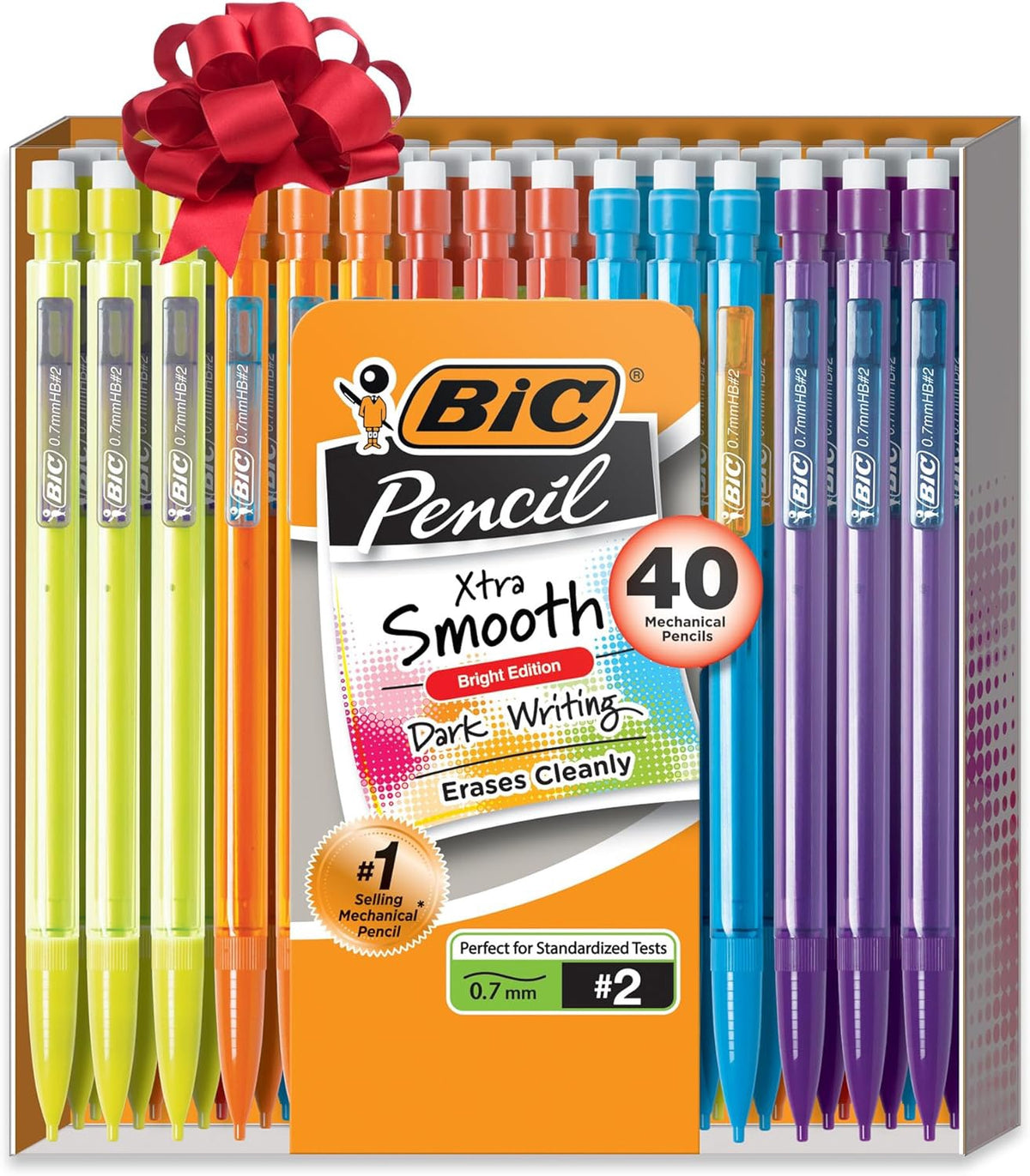 BIC Stationery Pen Xtra Smooth Mechanical Dark Writing 40PC Pack