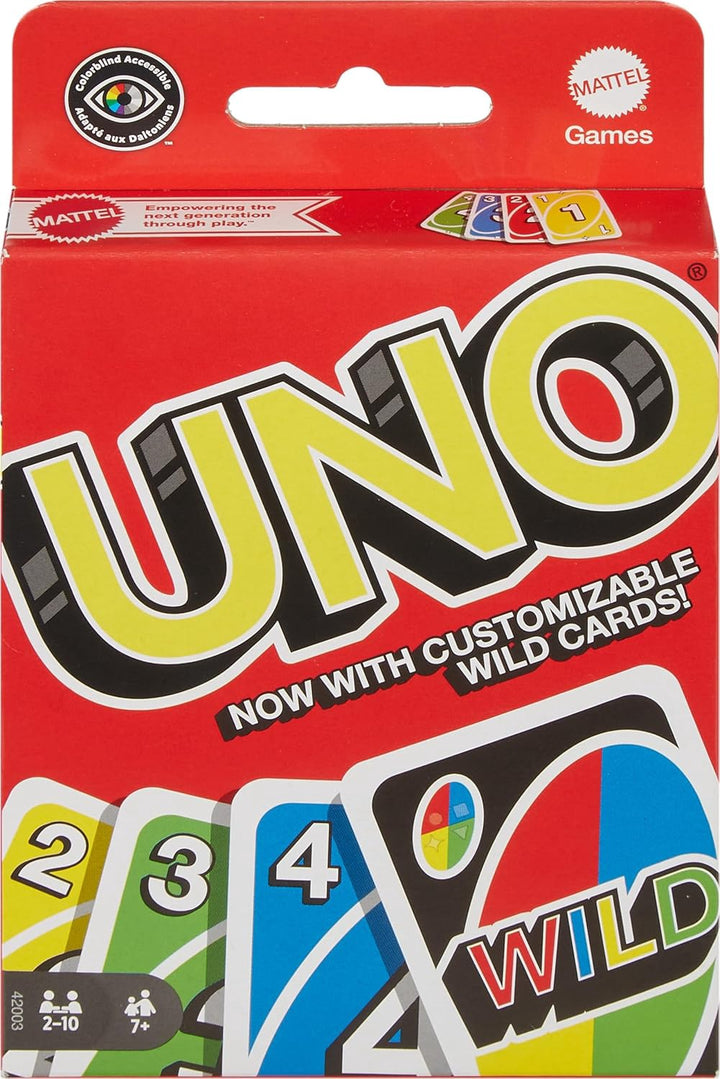 MATTEL Game Uno Color & Number Matching Card
