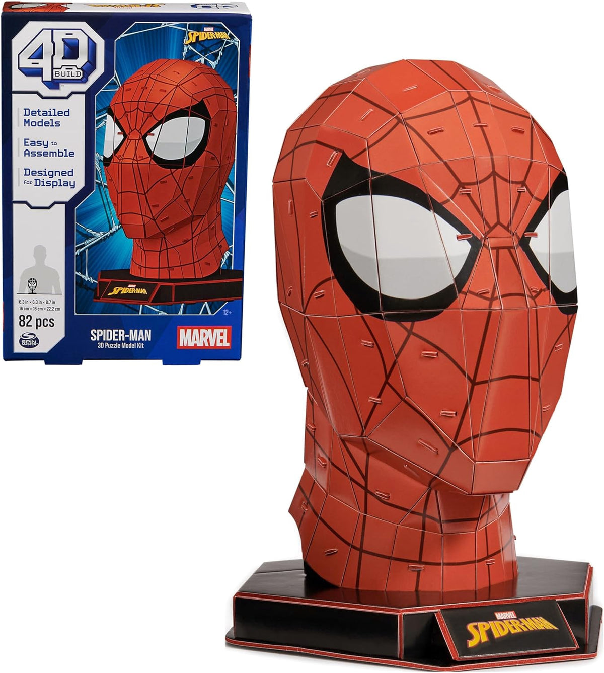 4D BUILD Puzzle Black Panther / Spiderman 3D Kit / Black Panther / Spiderman