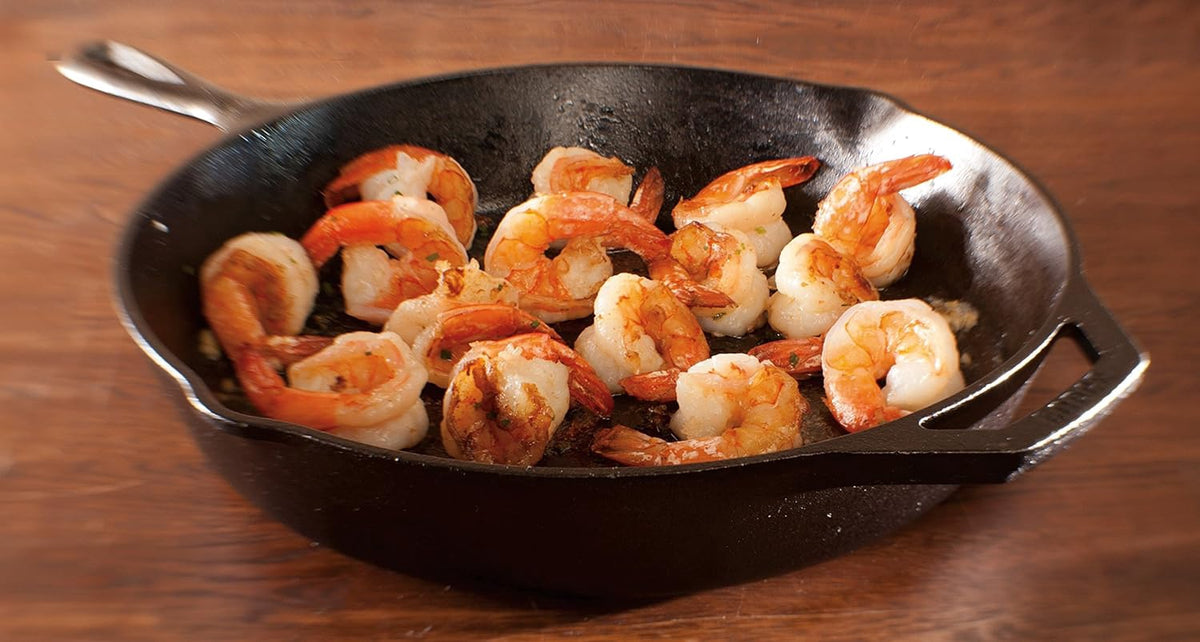 LODGE Skillet Cast Iron 12" W/HANDLE Pre Seasoned