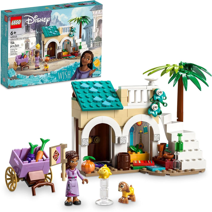 LEGO Toy Disney Wish Asha IN the City of Rosas 154PCS 43223