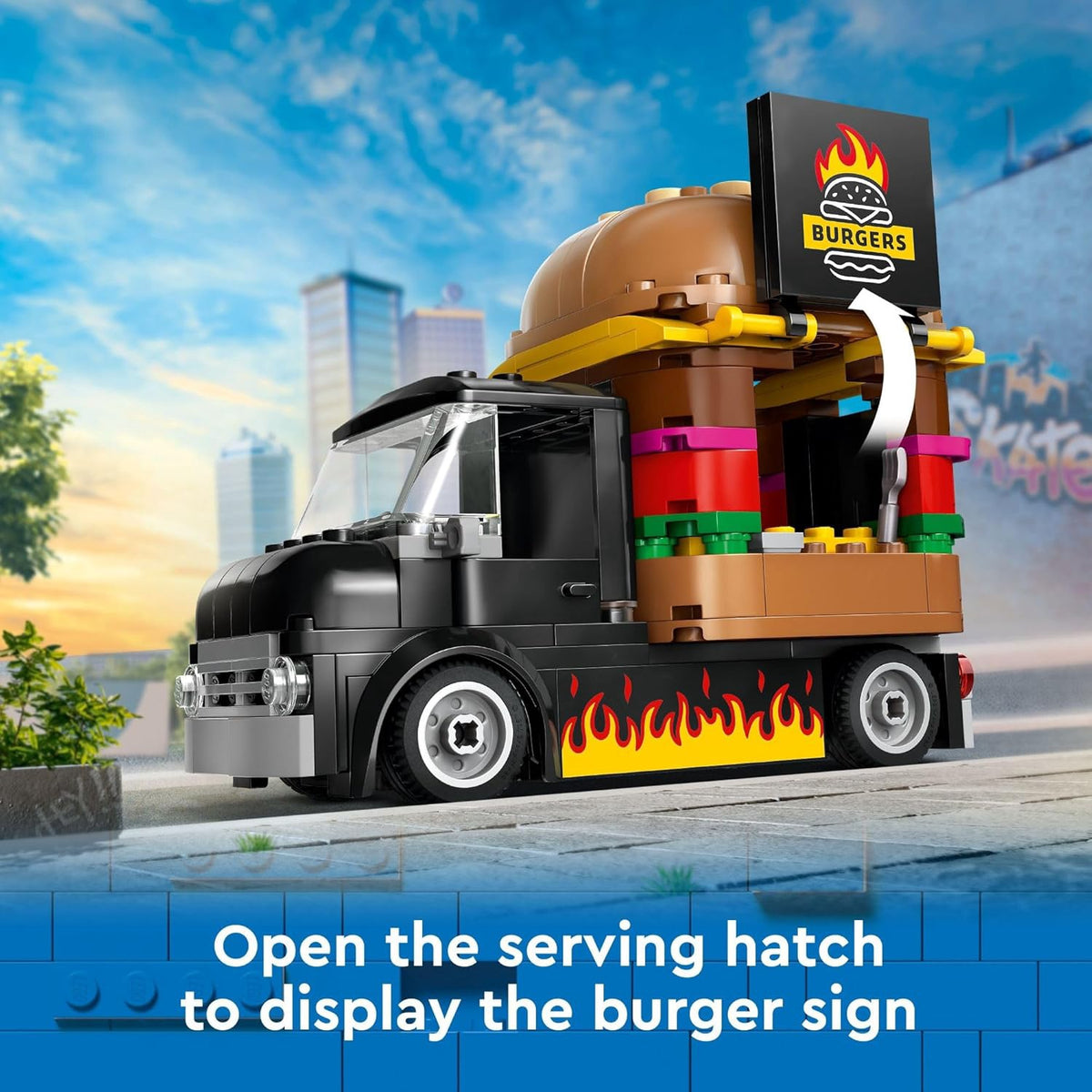 LEGO Toy City Burger Truck 194PCS 60404