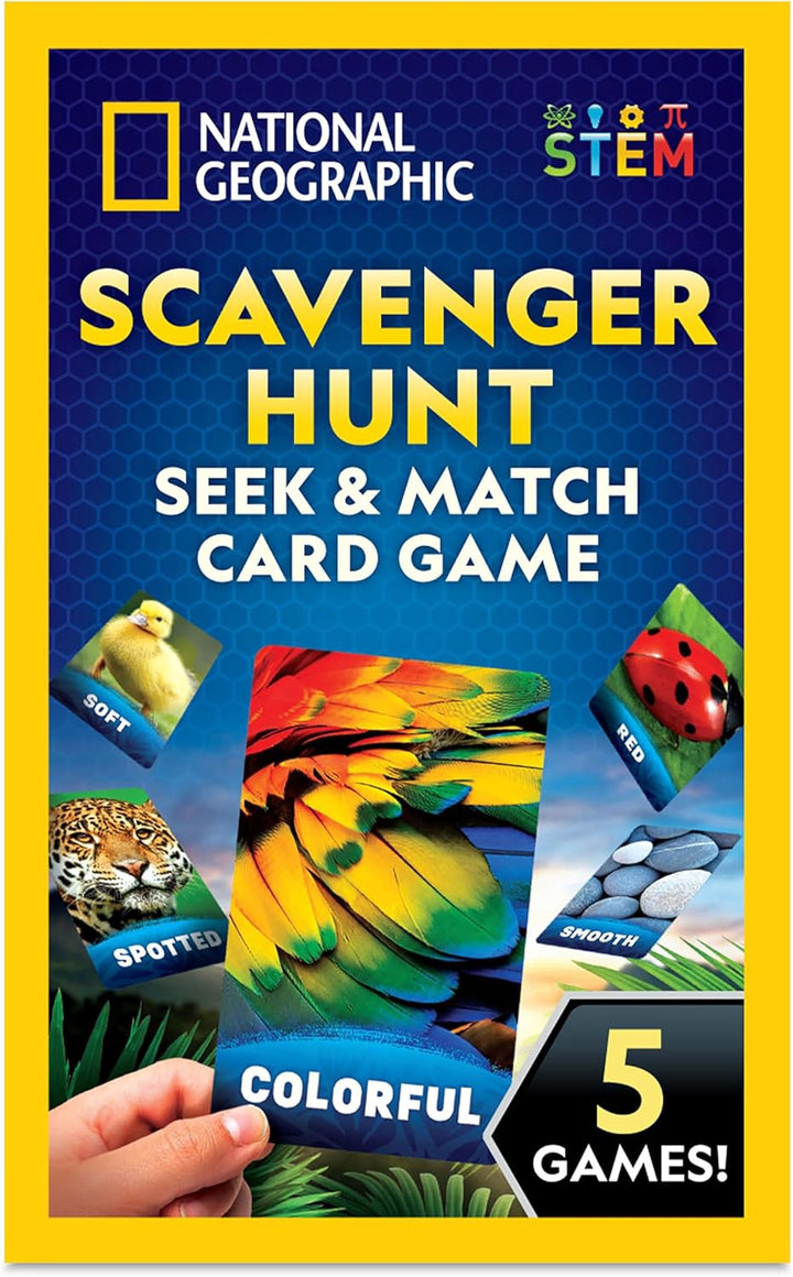 NATIONAL GEOGRAPHIC Game Scavenger Hunt