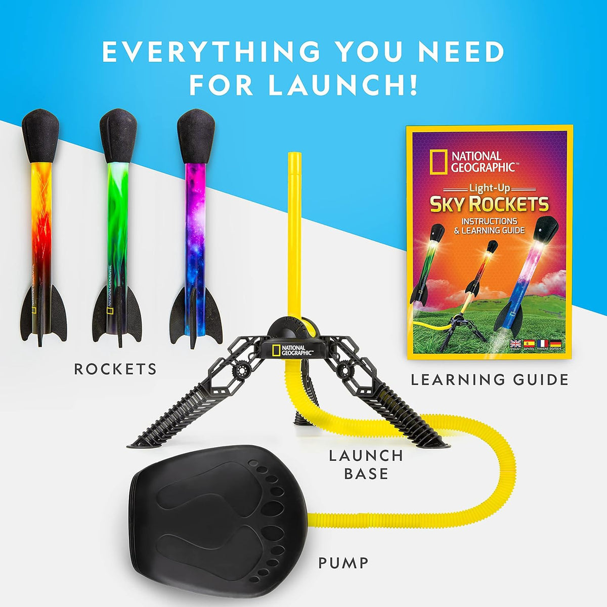 NATIONAL GEOGRAPHIC Toy Air Rocket