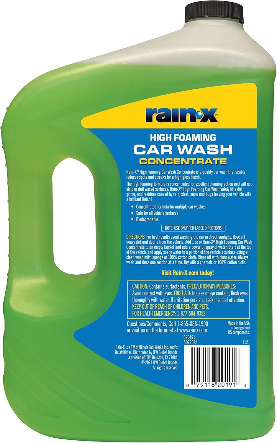 RAIN-X High Foaming Car Wash Concentrate 100FL OZ 2.95L
