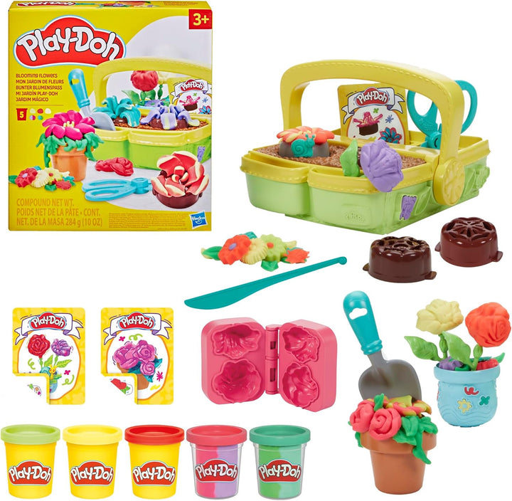 PLAY-DOH Toy Blooming Flower Garden