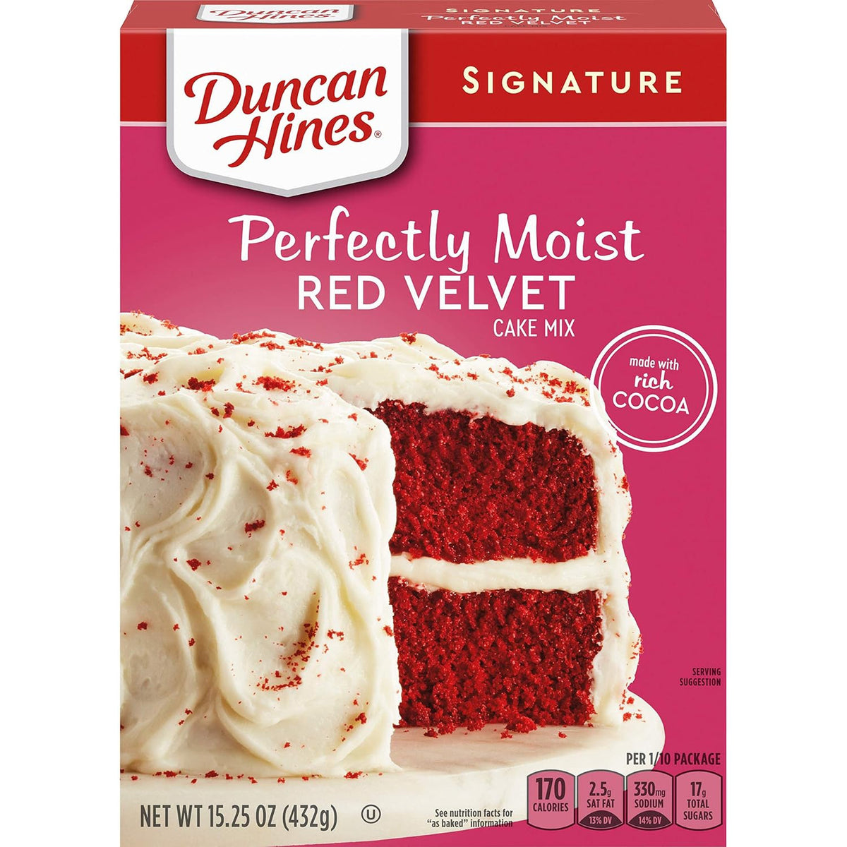 DUNCAN HINES Cake Mix Signature Perfectly Moist 15.2OZ