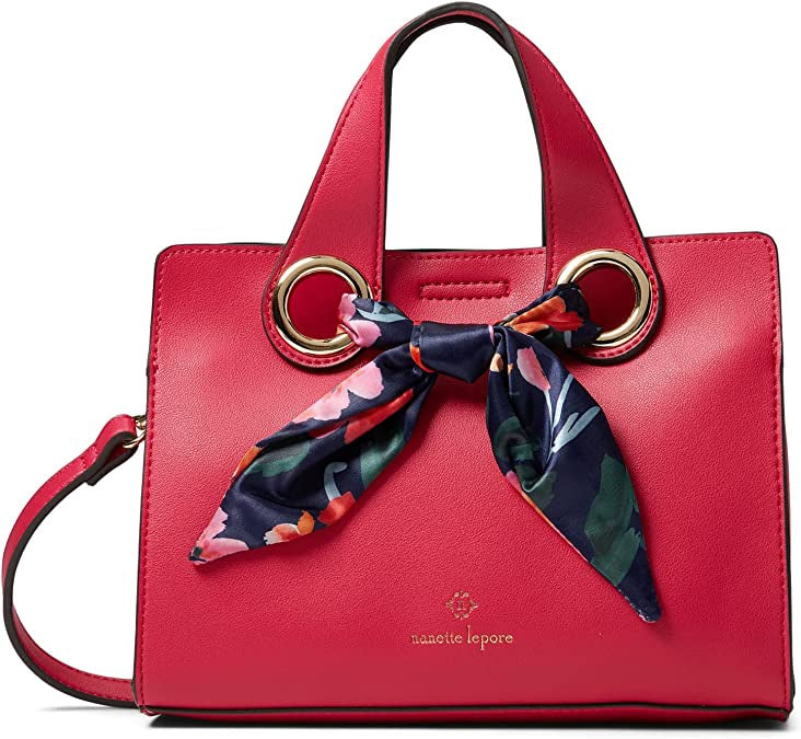 Bag Nanette Lepore Satchel Convertible Hot Pink