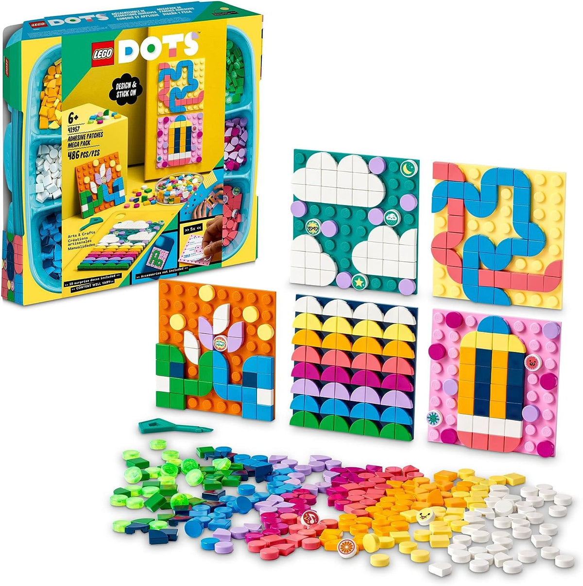 LEGO Toy Dots Adhesive Patches 486PCS 41957