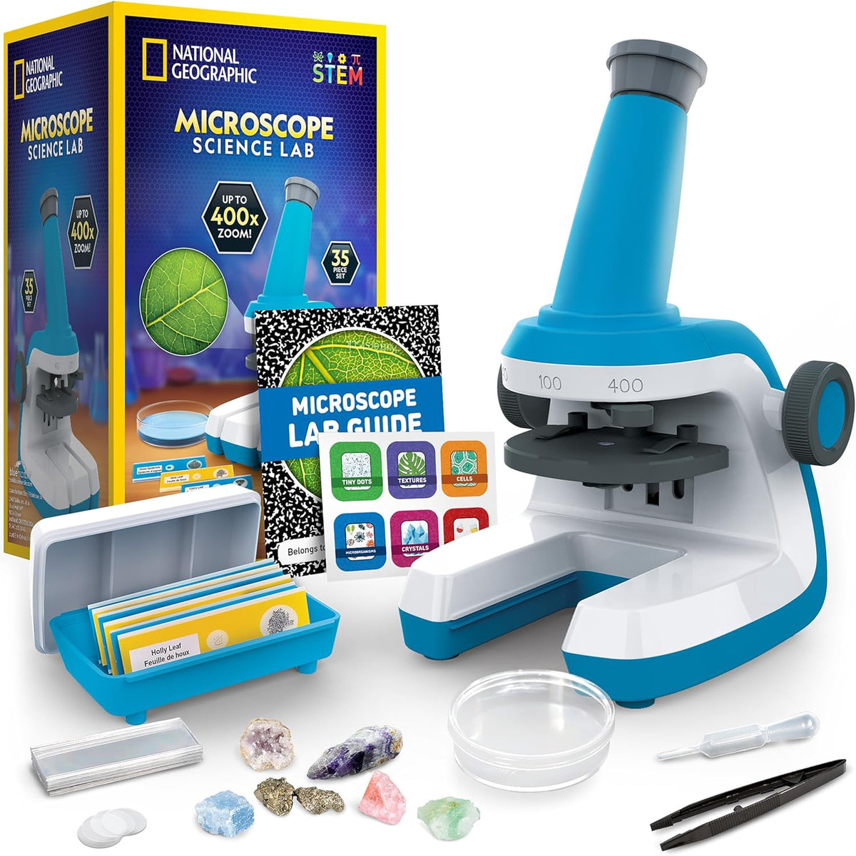 NATIONAL GEOGRAPHIC Microscope Kids Stem