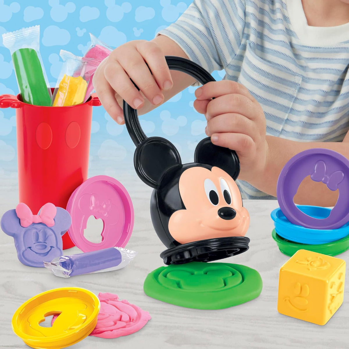 PLAY-DOH Toy Disney Junior Mickey Mouse Clubhouse, Happy Stackable