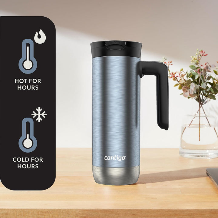 CONTIGO Travel Mug Superior Stainless Steel Dark Ice 20OZ