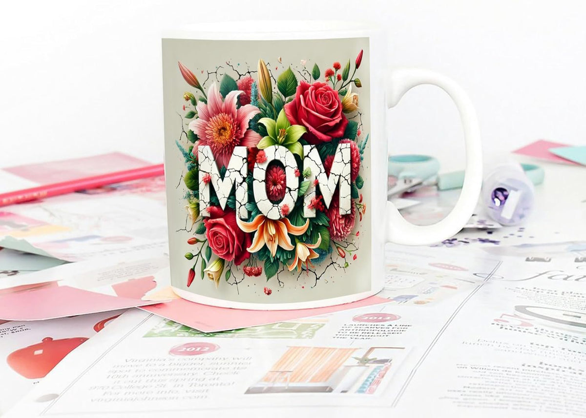 Mother's Day Coffee Mug 11OZ Floral