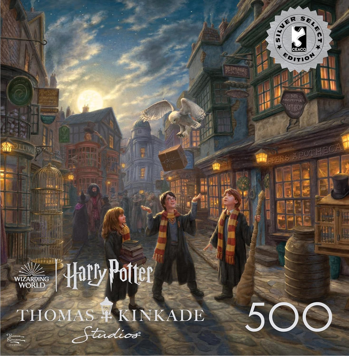 BUFFALO GAMES Puzzle Jigsaw Harry Potter Diagon Alley 500PC