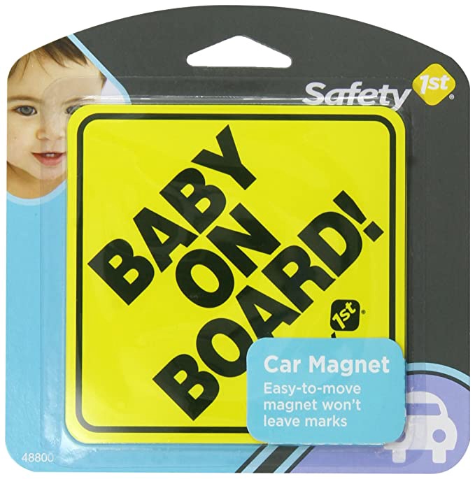 SAFETY 1ST Baby 'Baby on Board' Sign Magnet