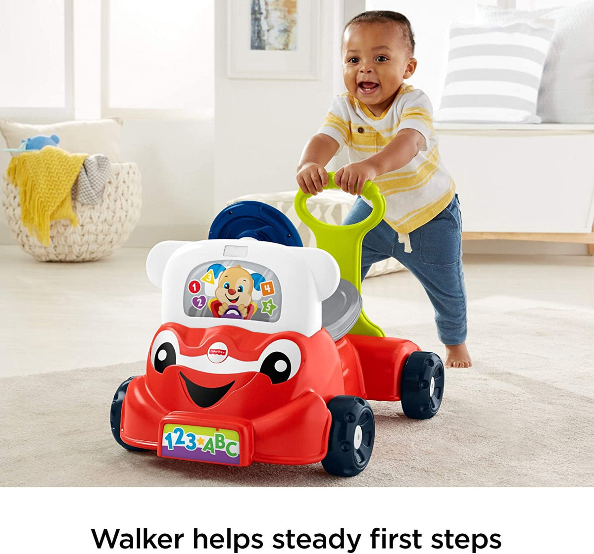 FISHER-PRICE Toy Car Laugh & Learn 3-IN-1 Smart