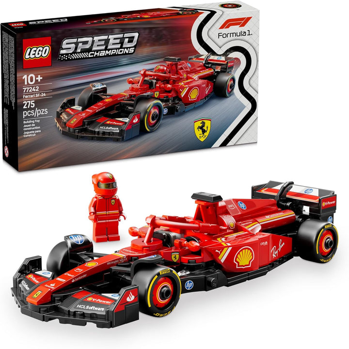 LEGO Toy Speed Champions Ferrari F1 Model 275PCS 77242