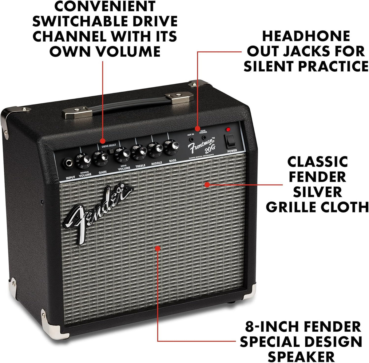 FENDER Amplifier Guitar Frontman 20G 231-150-0000