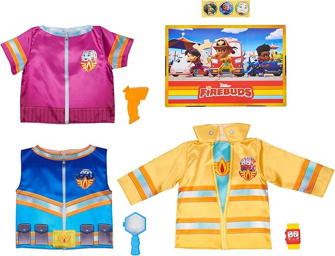 DISNEY Toy Junior Firebuds Costume Dress Up Trunk