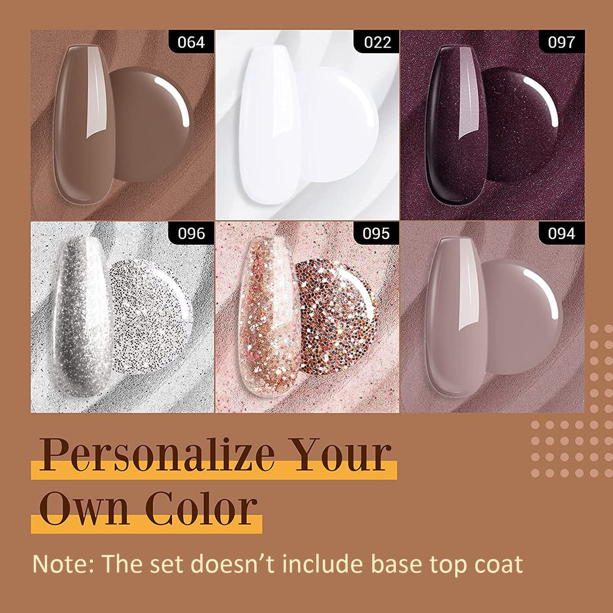 AZUREBEAUTY Nail Dip Powder Kit