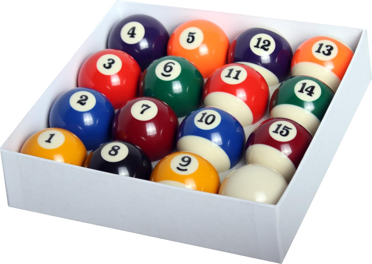 Pool Ball Set Empire Usa Billiard 2 1/4" Standard