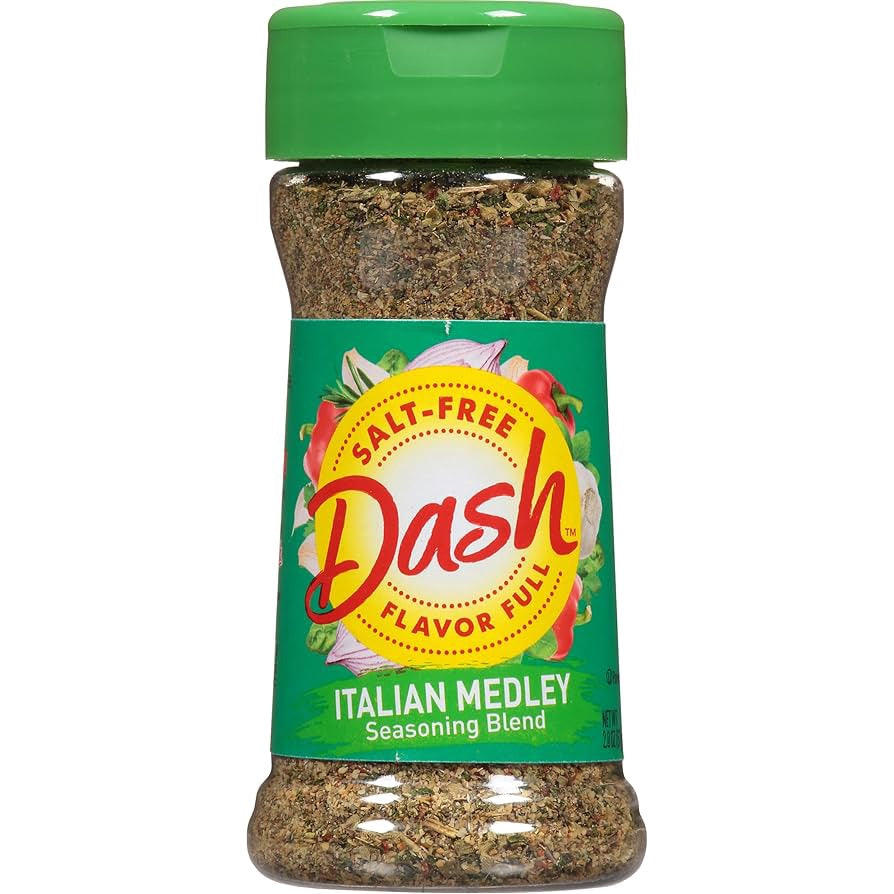 MRS DASH Italian Medley Salt Free Seasoning Blend 2.0OZ 57G