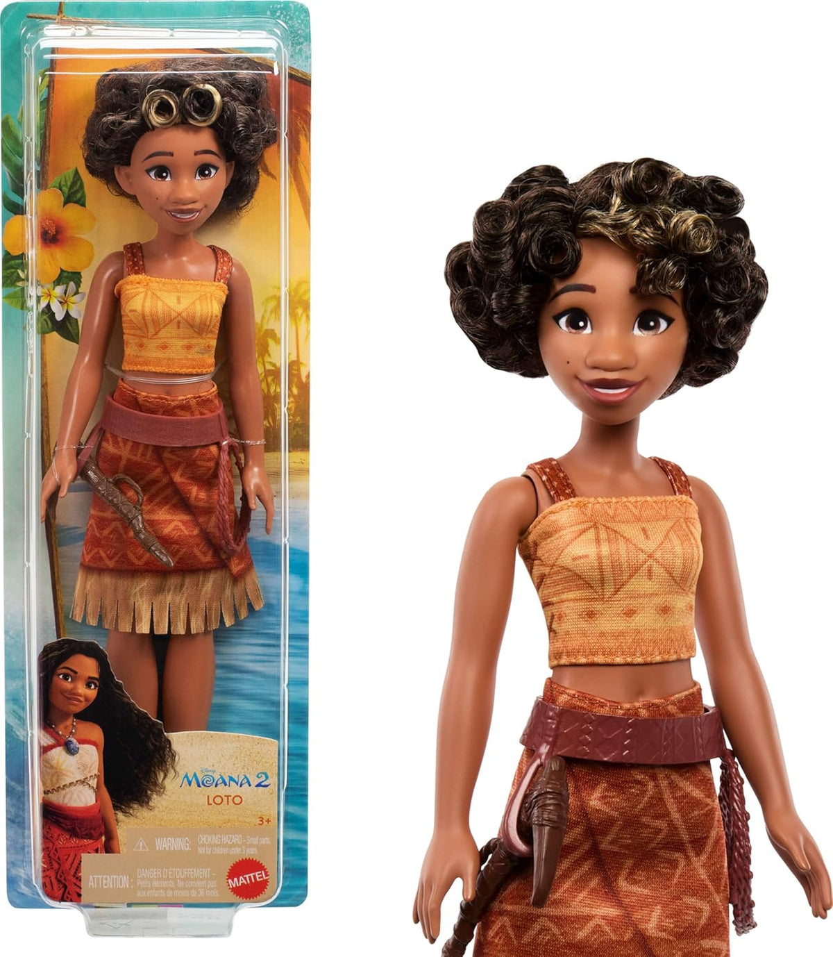 DISNEY Toy Doll Moana 2 Loto