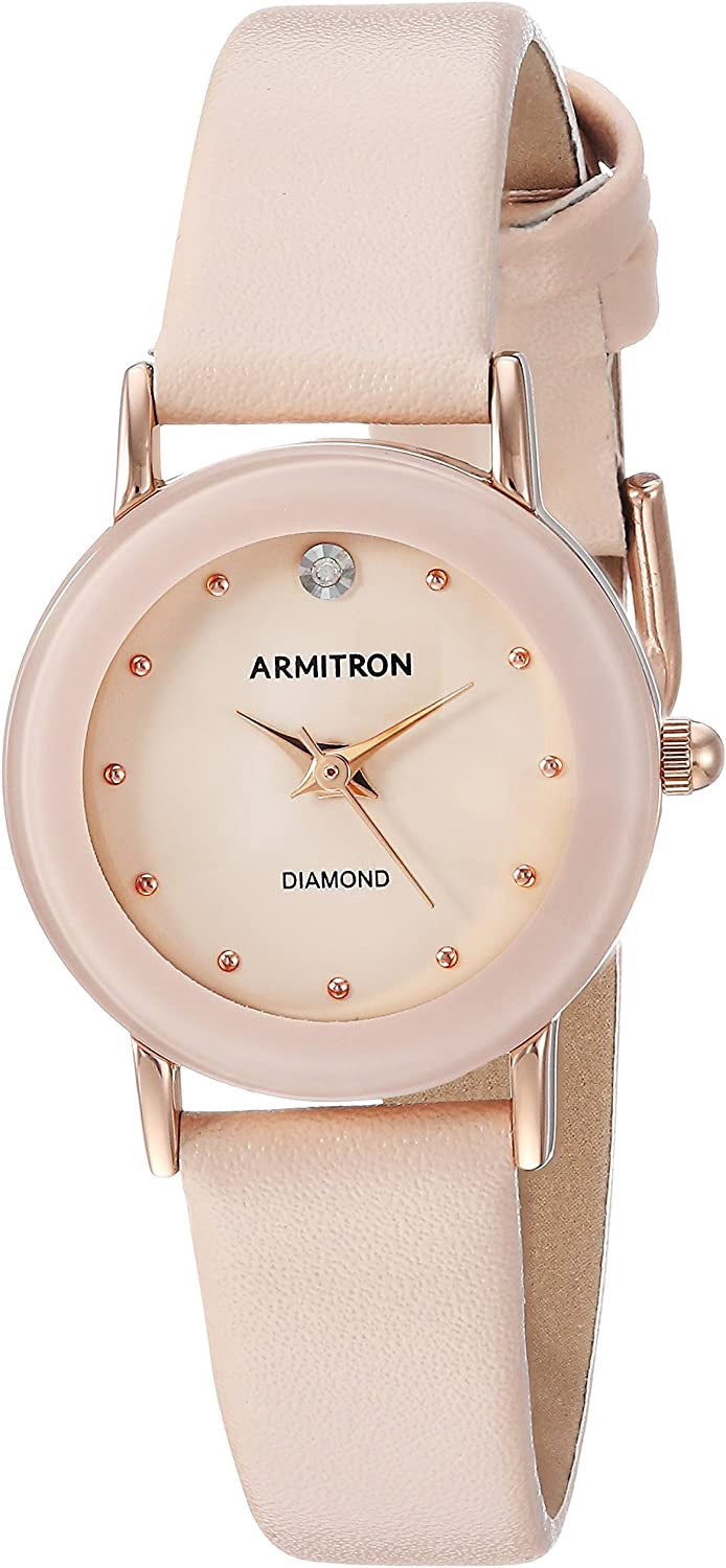 ARMITRON Watch Women Diamond Accent Pink 2447RGBH