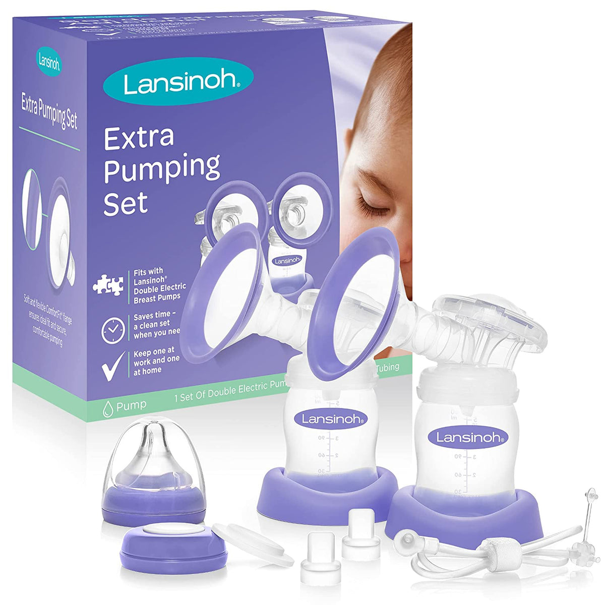 LANSINOH Breast Pump Extra Pumping Set