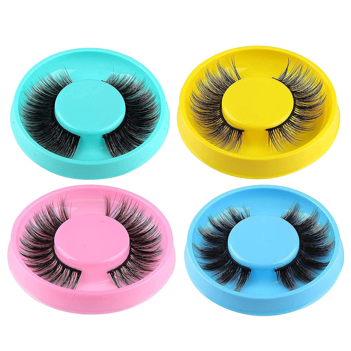 Makeup Eyelashes Reusable Lashes Full Dramatic