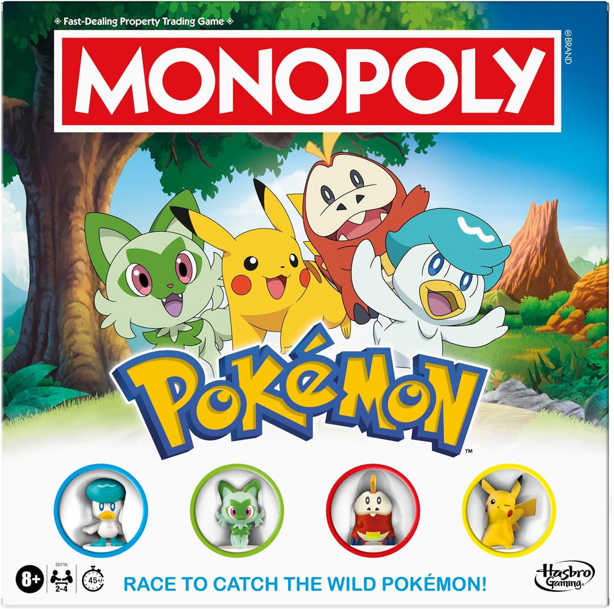 HASBRO Game Monopoly Pokémon